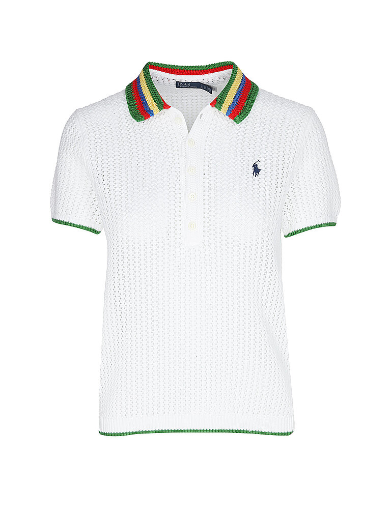 POLO RALPH LAUREN Poloshirt weiss | S