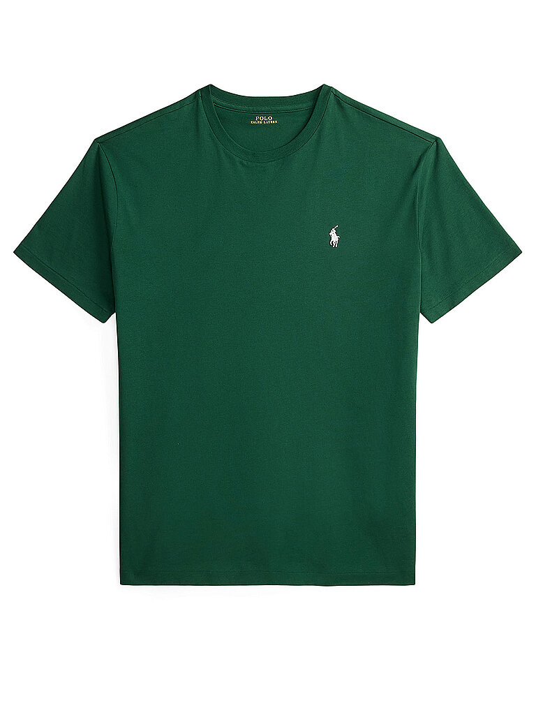 POLO T-Shirt dunkelgrün M herren