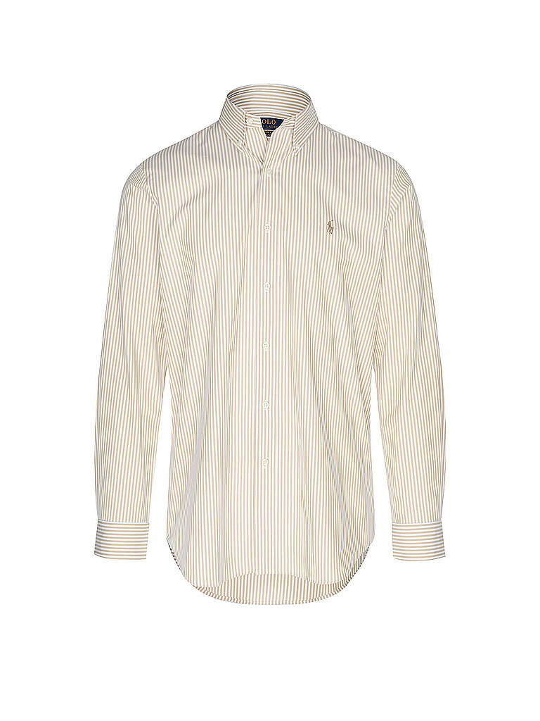 POLO RALPH LAUREN Hemd Custom Fit beige | XL