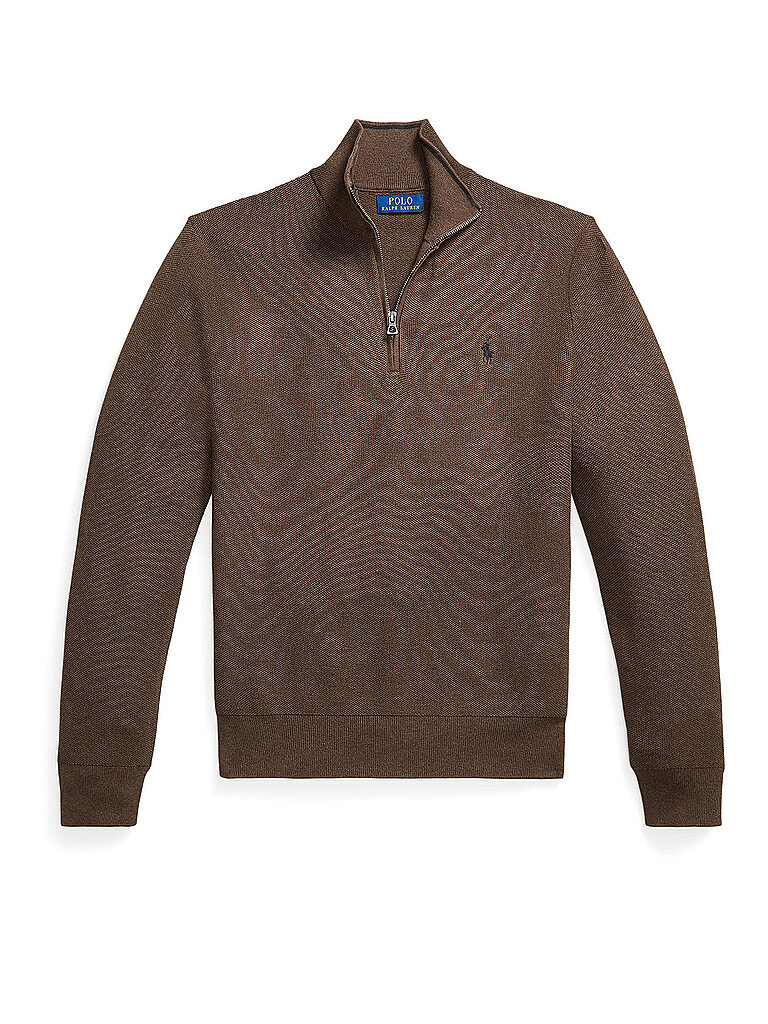 POLO Troyer Pullover braun M herren