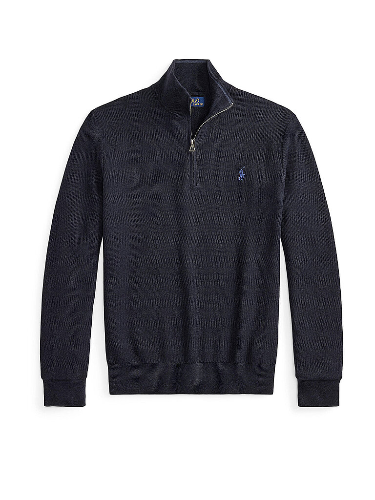 POLO Troyer Pullover dunkelblau L herren
