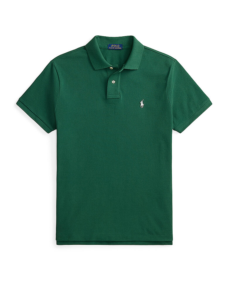 POLO Poloshirt Custom Slim Fit hellgrau S herren