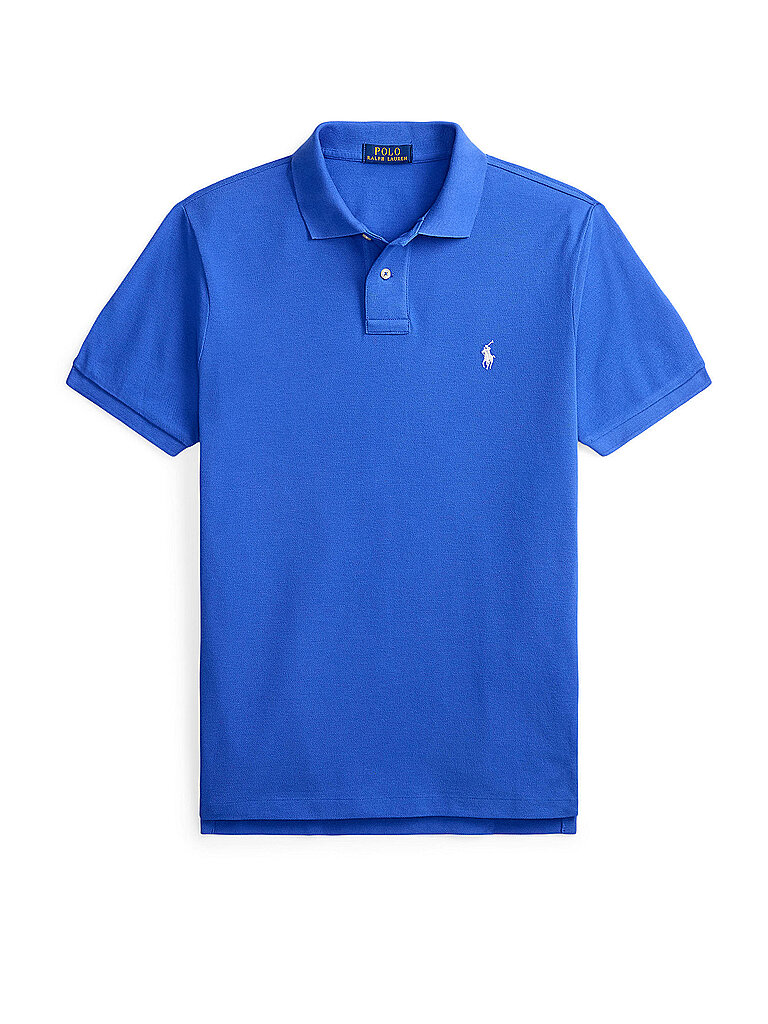 POLO Poloshirt Custom Slim Fit blau XL herren