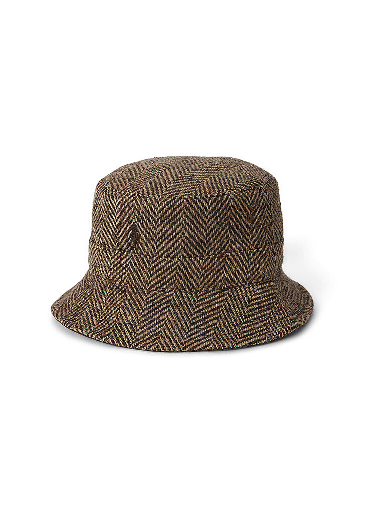 POLO RALPH LAUREN Fischerhut - Bucket Hut braun | L/XL