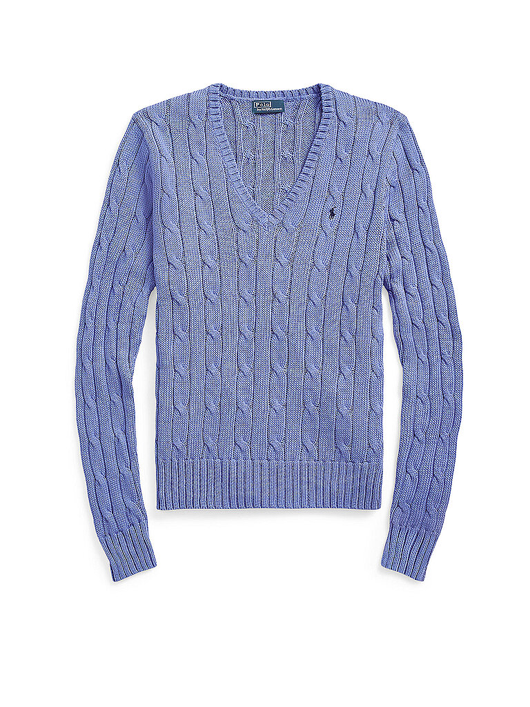 POLO RALPH LAUREN Pullover Slim Fit KIMBERLY hellblau