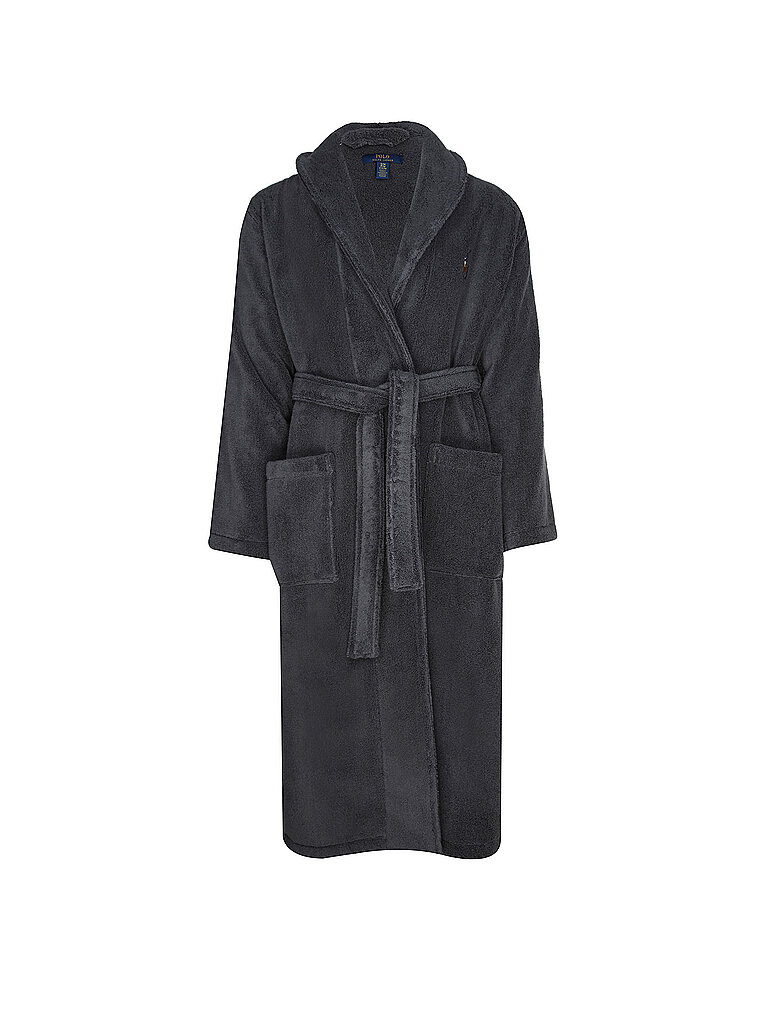 POLO RALPH LAUREN Bademantel dunkelblau | S/M