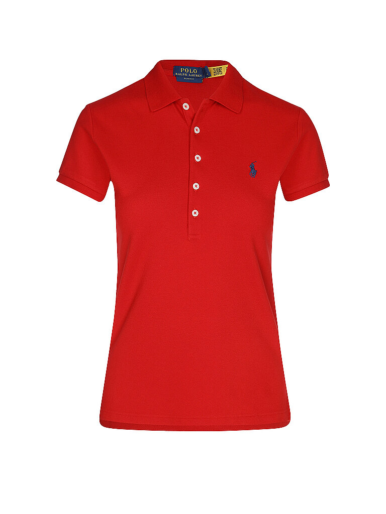 POLO RALPH LAUREN Poloshirt JULIE rot