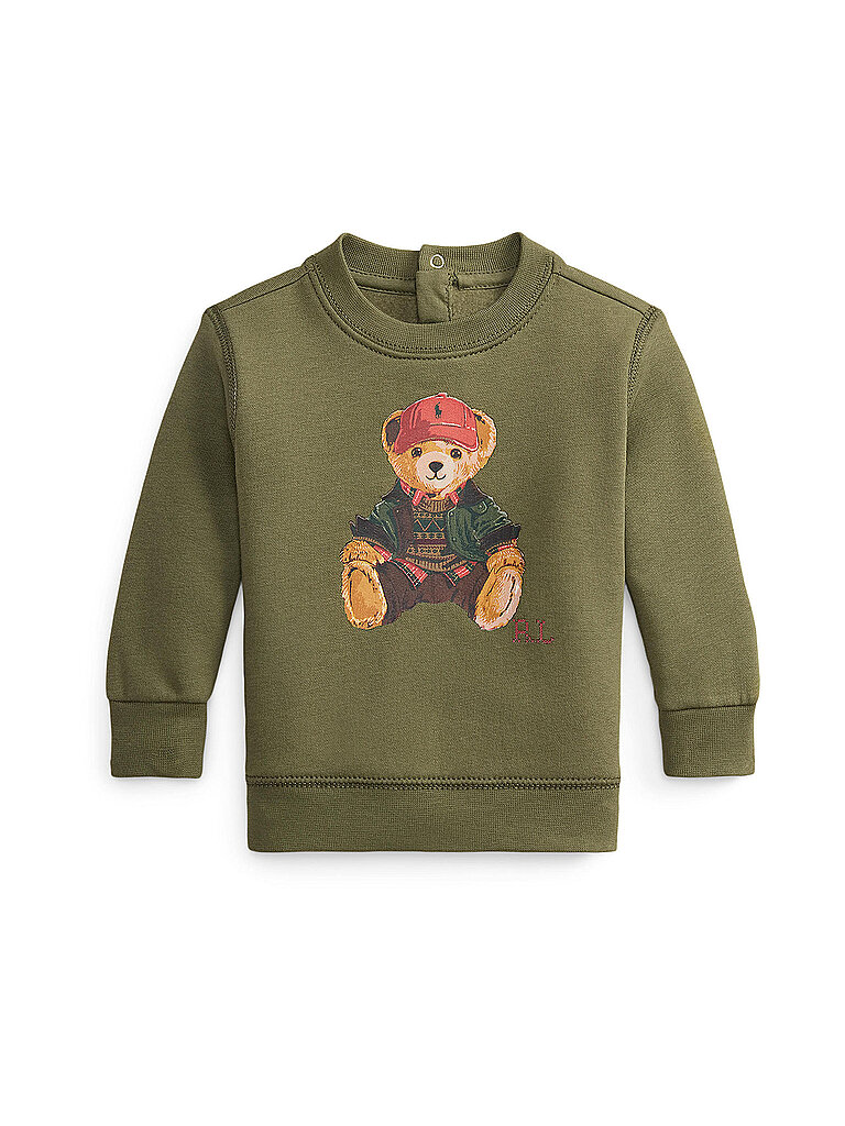 POLO RALPH LAUREN Baby Jungen Sweater olive | 62
