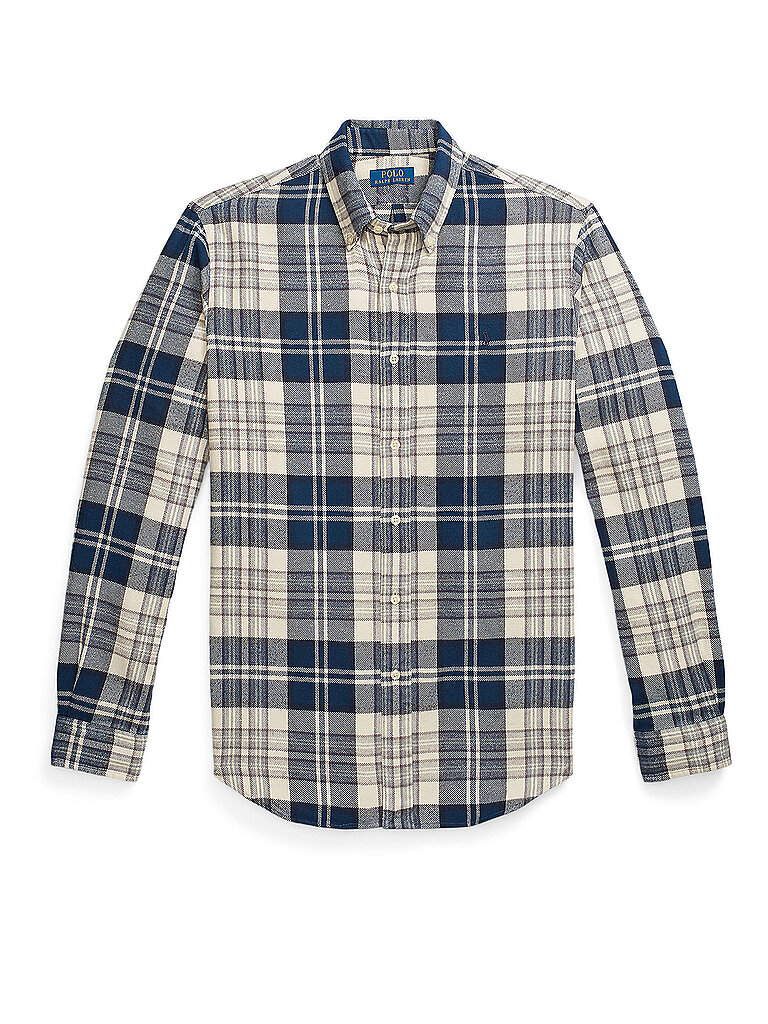 POLO RALPH LAUREN Hemd Custom Fit dunkelblau | S