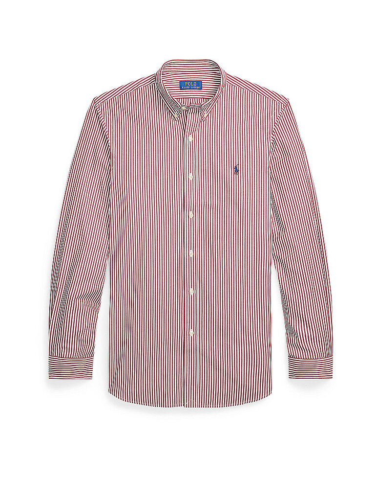 POLO RALPH LAUREN Hemd Slim Fit dunkelrot | M