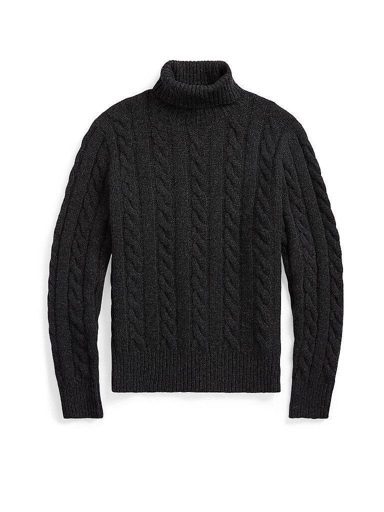 POLO RALPH LAUREN Rollkragenpullover  grau | S