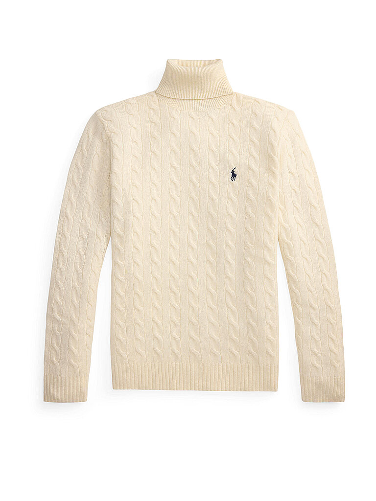 POLO RALPH LAUREN Rollkragenpullover  creme | S