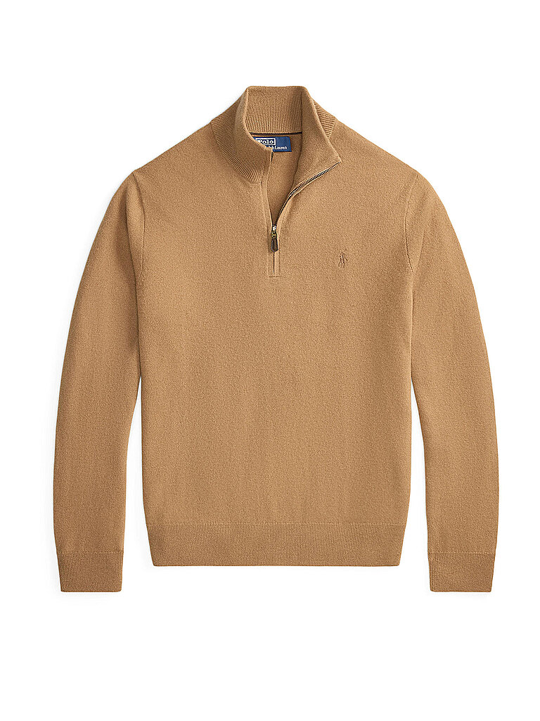 POLO RALPH LAUREN Troyer Pullover Regular Fit camel | S