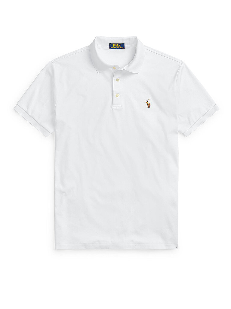 POLO Poloshirt weiss S herren