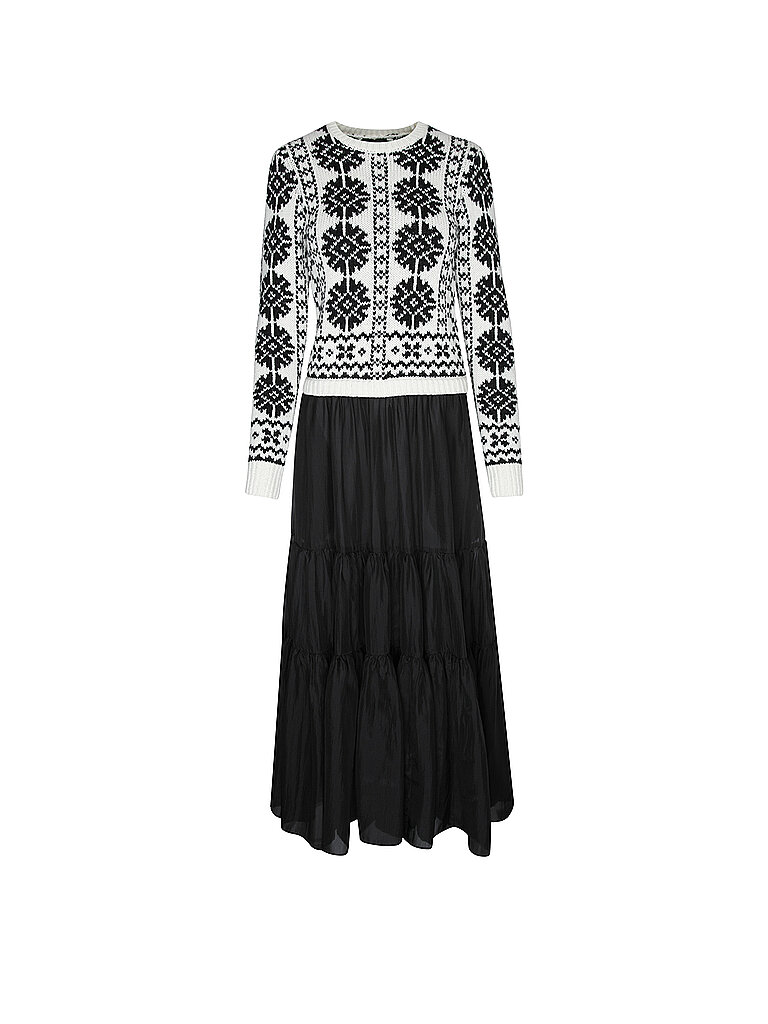 POLO RALPH LAUREN Maxikleid  schwarz | S