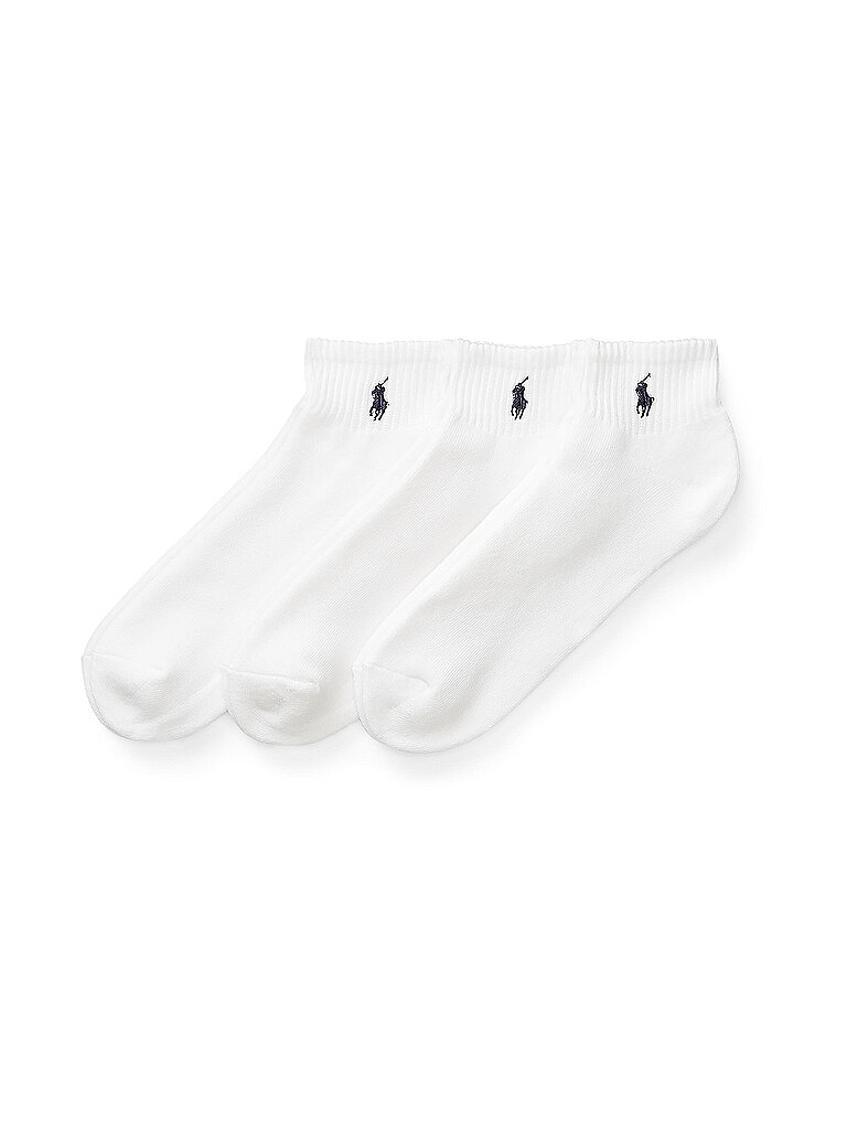 POLO Sneaker Socken 3er Pkg white weiss herren
