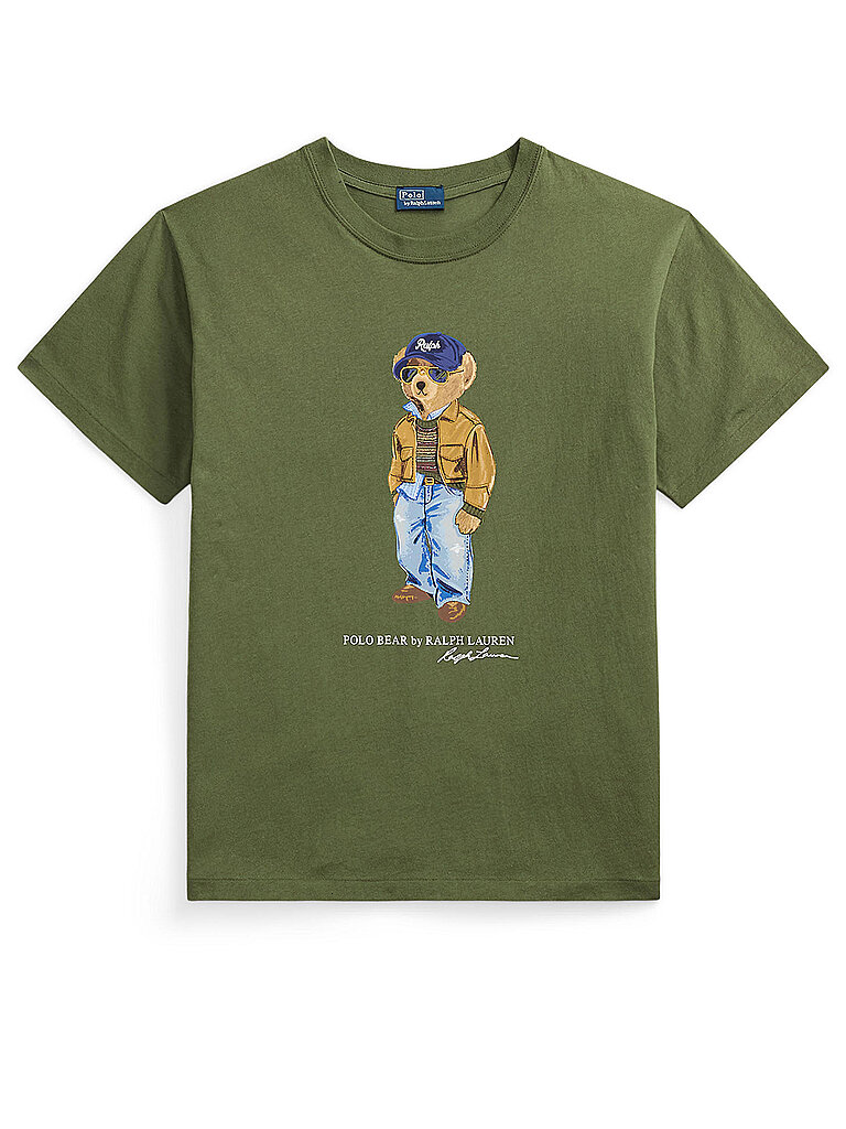 POLO T-SHIRT olive XS damen