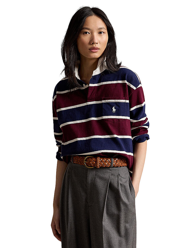 POLO RALPH LAUREN Poloshirt  dunkelrot | M