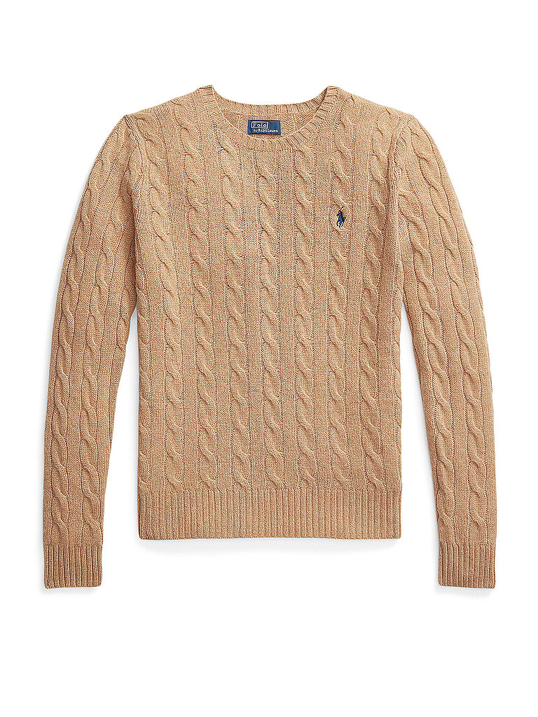 POLO RALPH LAUREN Pullover JULIANNA camel | L