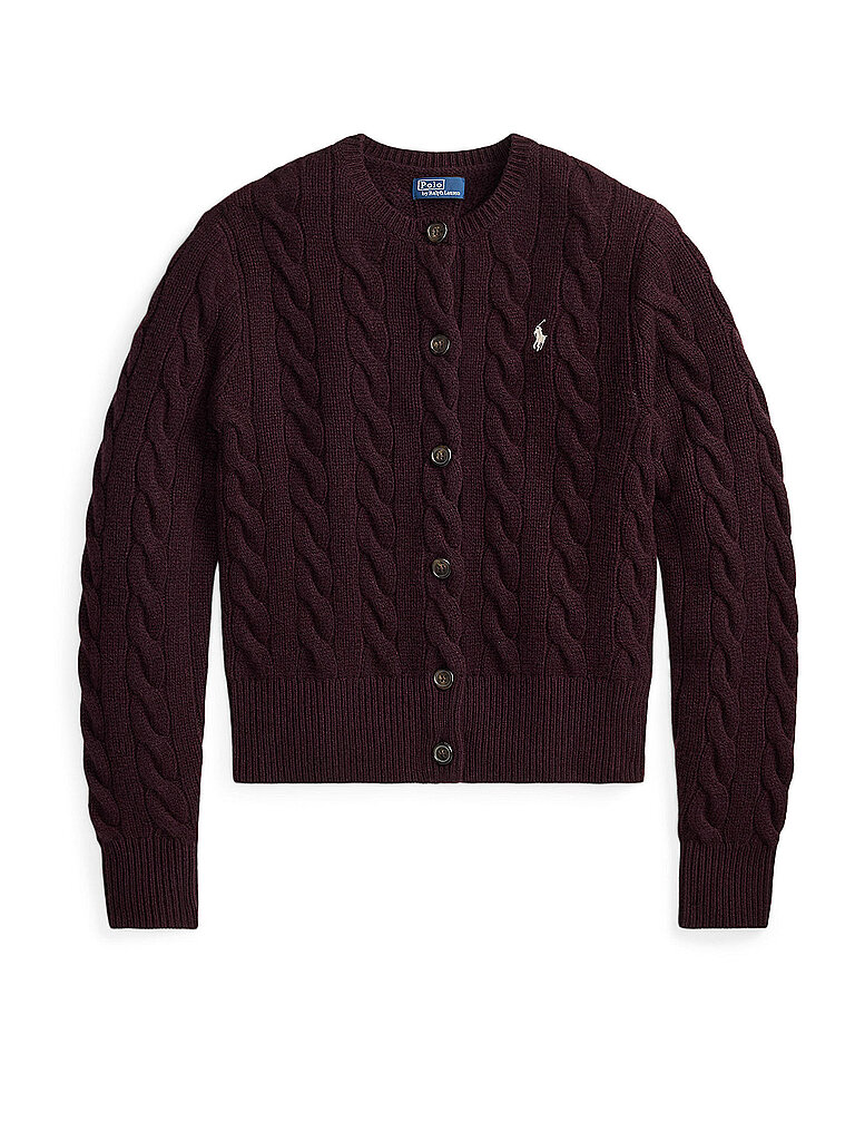 POLO RALPH LAUREN Strickjacke braun | S