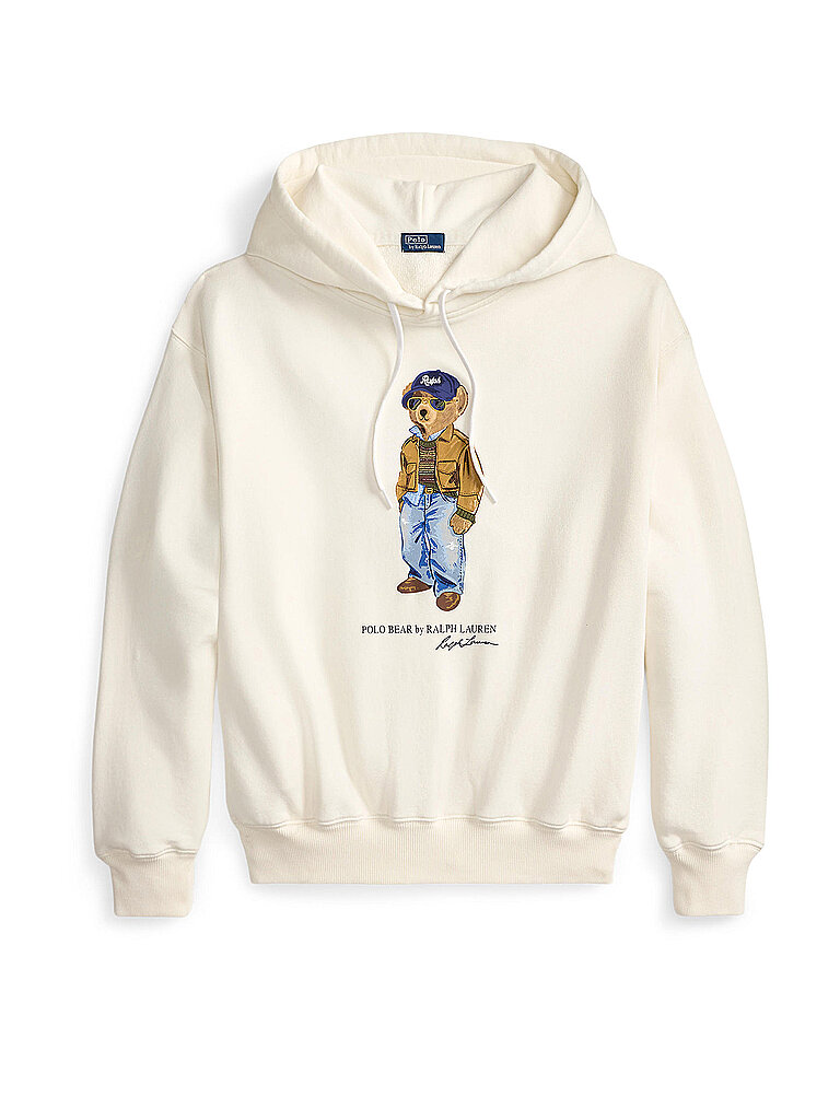 POLO RALPH LAUREN Kapuzensweater - Hoodie  weiss | M