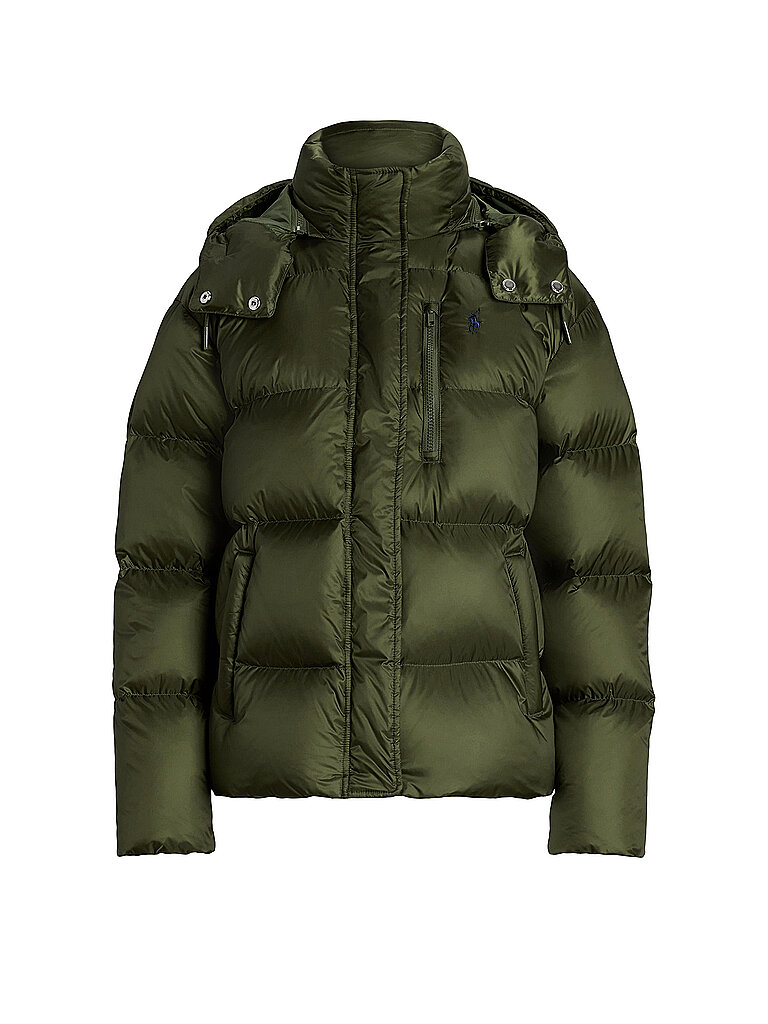 POLO Daunenjacke olive XL damen