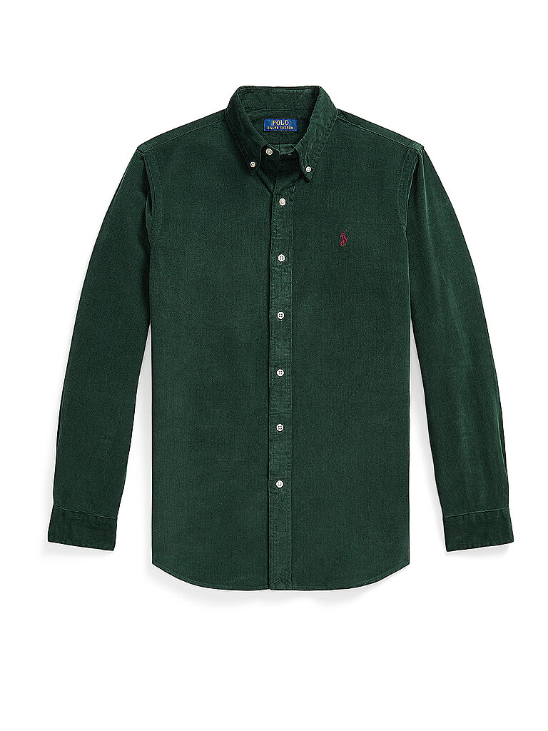 POLO RALPH LAUREN Hemd  dunkelgrün | S