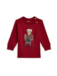 POLO RALPH LAUREN | Baby Langarmshirt   | Dunkelrot