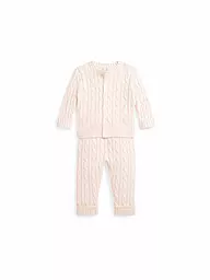 POLO RALPH LAUREN | Baby Set 2-tlg Cardigan und Hose | rosa