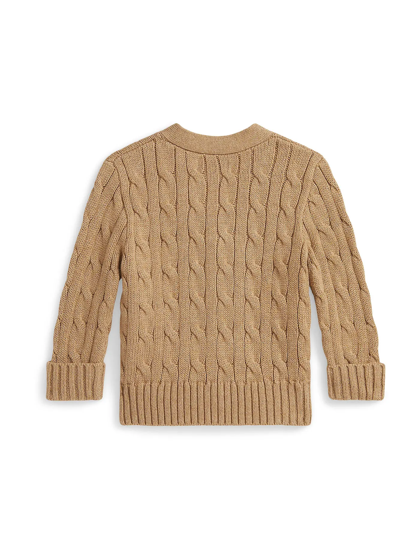 POLO RALPH LAUREN | Baby Strickjacke | camel