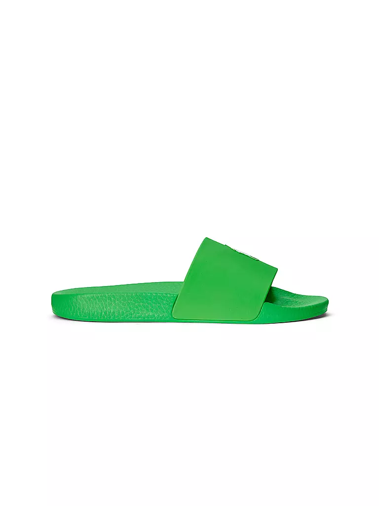 POLO RALPH LAUREN | Badeschuhe - Pantoletten NEON | grün