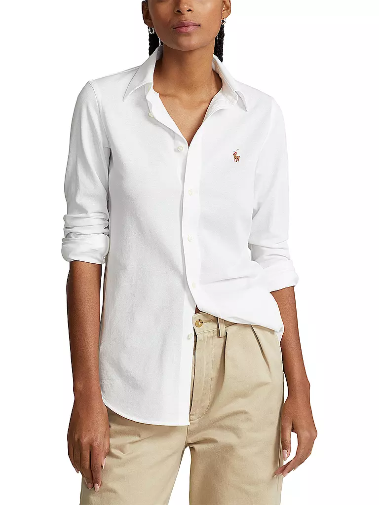 POLO RALPH LAUREN | Bluse Skinny Fit HEIDI | blau