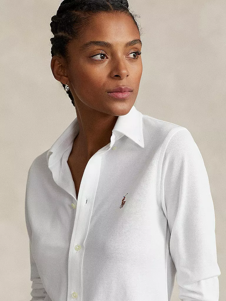POLO RALPH LAUREN | Bluse Skinny Fit HEIDI | blau