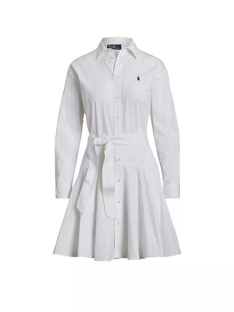 POLO RALPH LAUREN | Blusenkleid | weiss