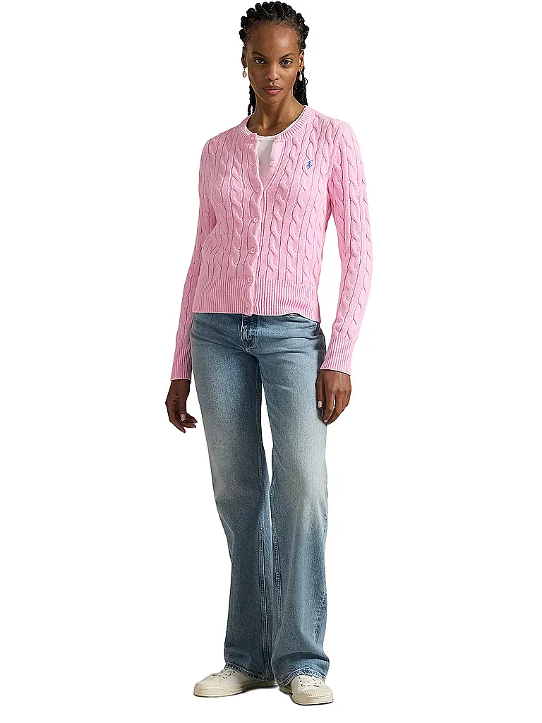 POLO RALPH LAUREN | Cardigan Slim Fit | Rosa