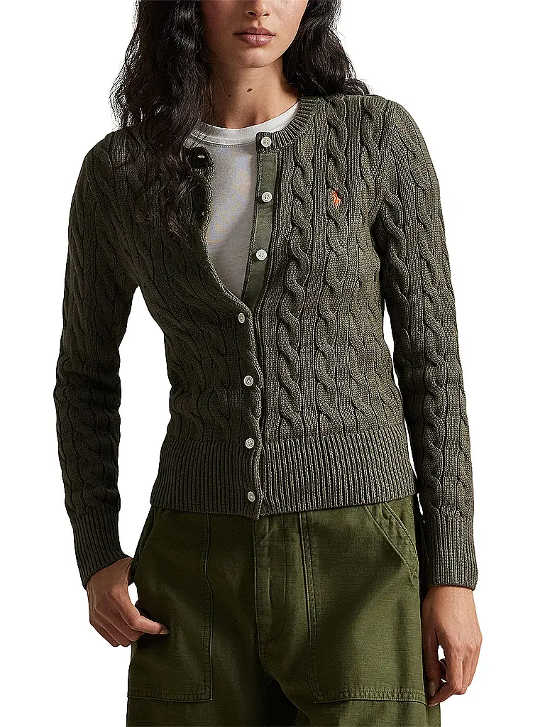 POLO RALPH LAUREN | Cardigan Slim Fit | Olive