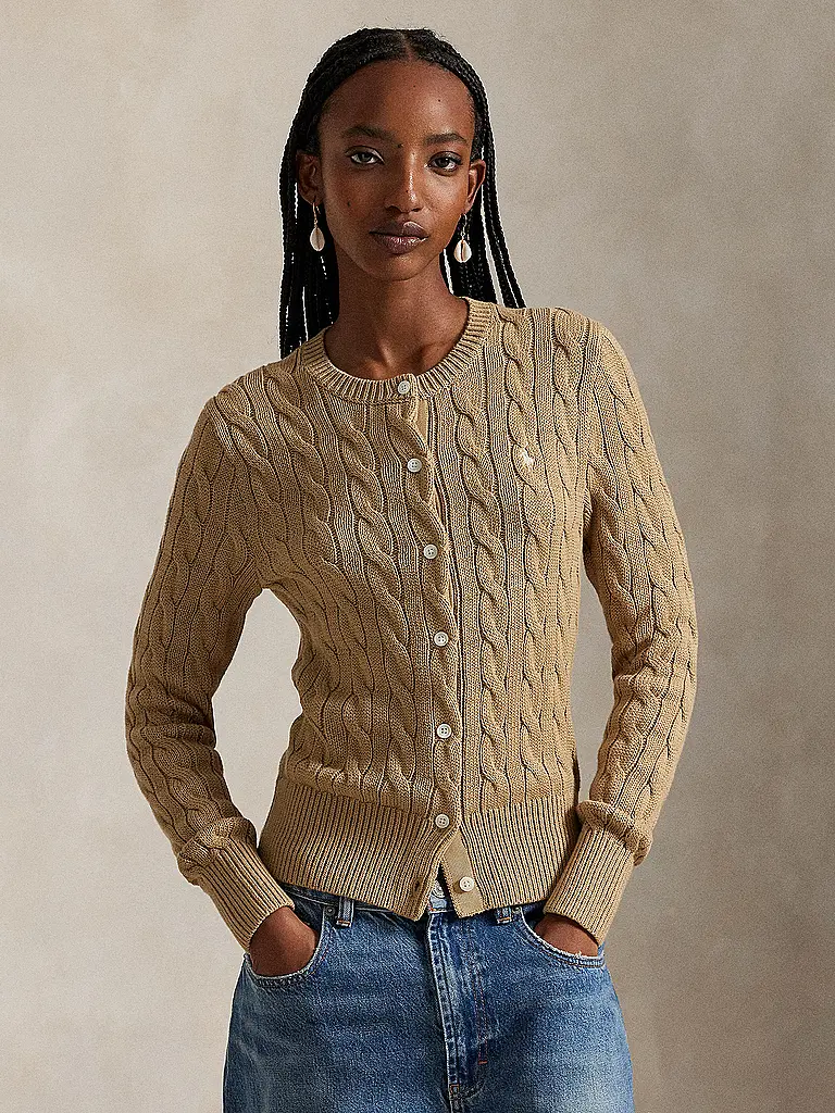 POLO RALPH LAUREN | Cardigan Slim Fit | Camel