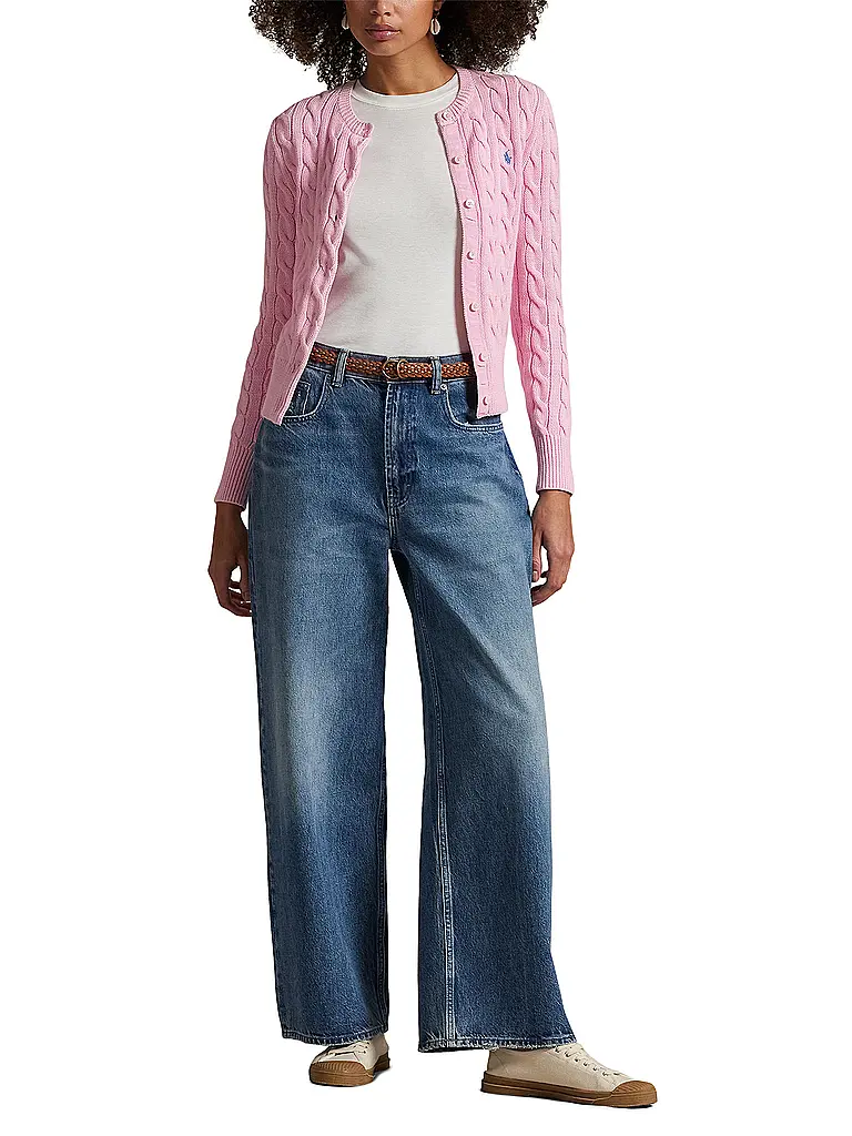 POLO RALPH LAUREN | Cardigan Slim Fit | Rosa