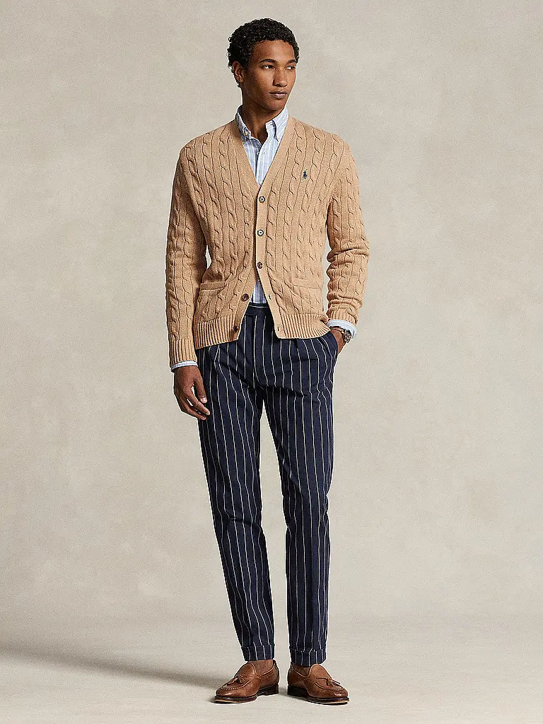 POLO RALPH LAUREN | Cardigan | Camel