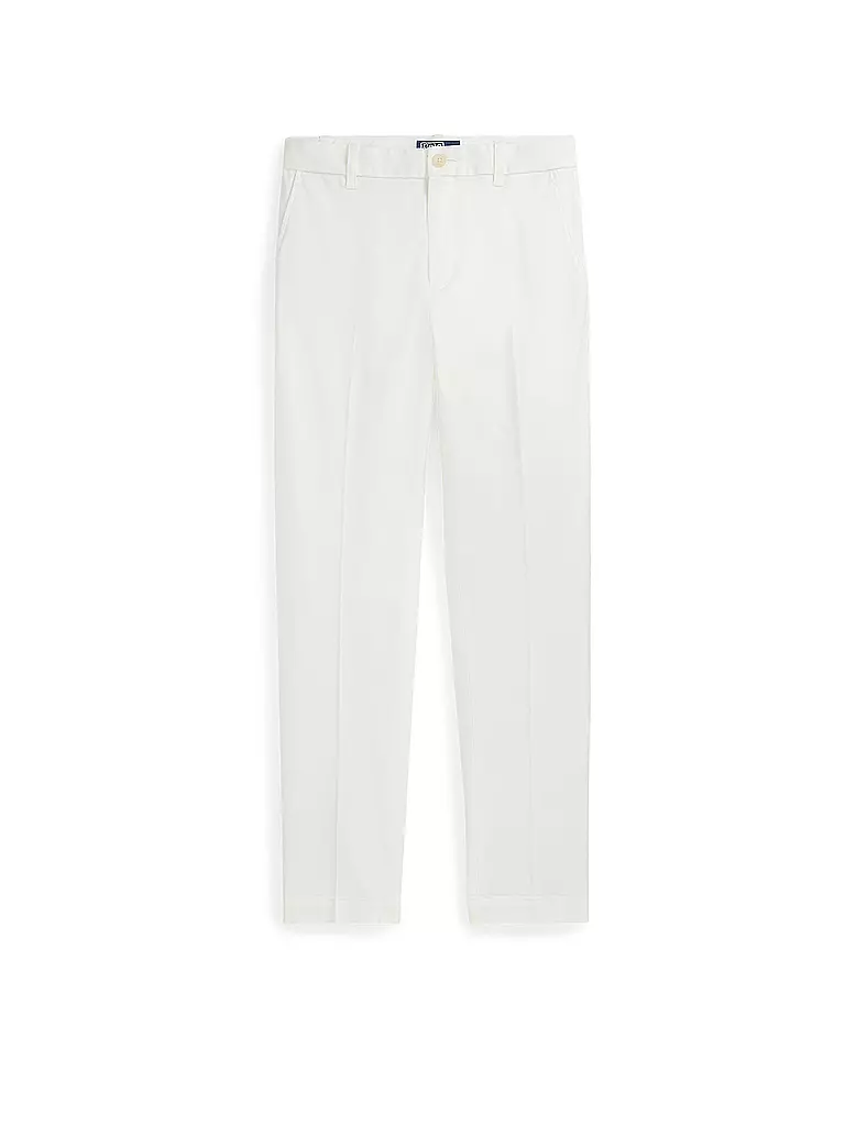 POLO RALPH LAUREN | Chino Slim Fit 7/8 | weiss