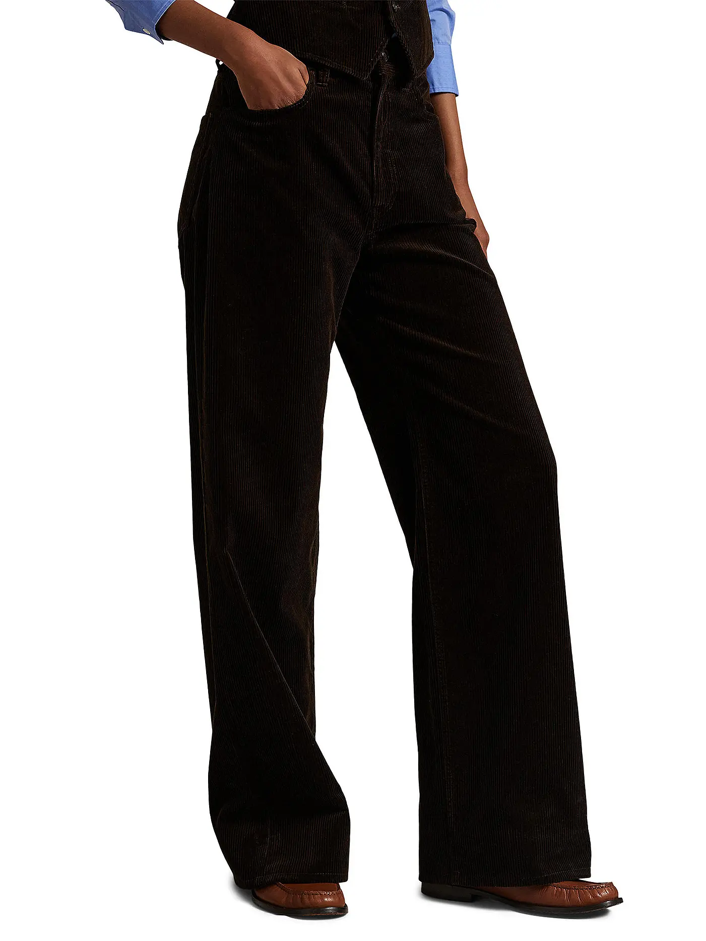 POLO RALPH LAUREN | Cordhose Flared Fit | dunkelblau
