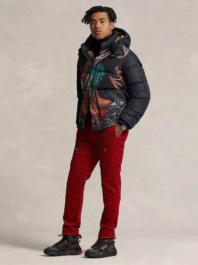 POLO RALPH LAUREN | Cordhose Slim Fit  | rot