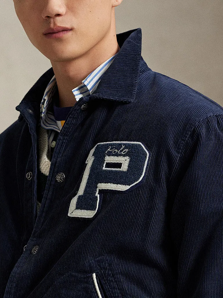 POLO RALPH LAUREN | Cordjacke | dunkelblau