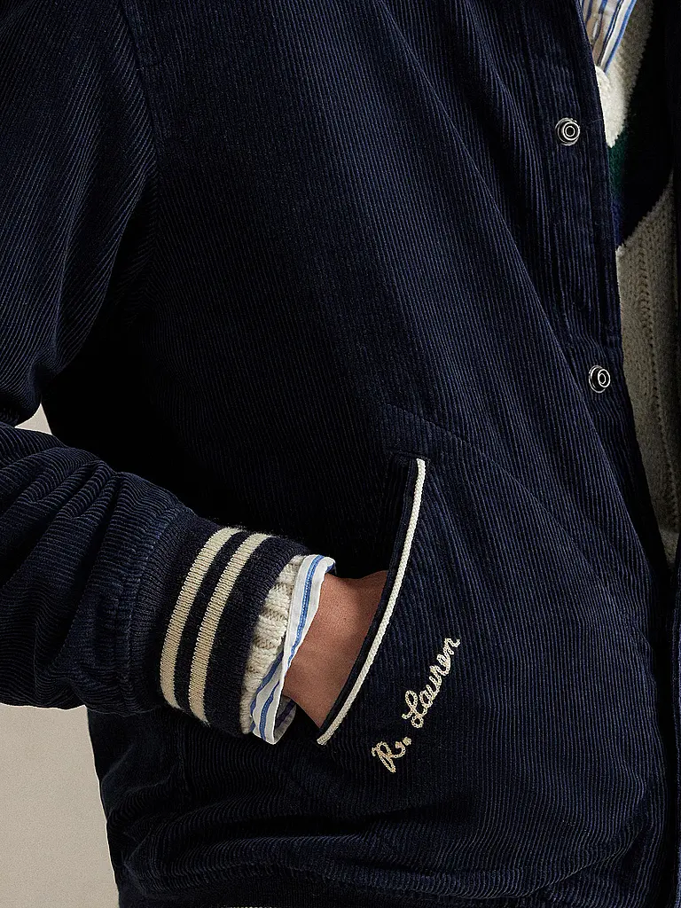 POLO RALPH LAUREN | Cordjacke | dunkelblau