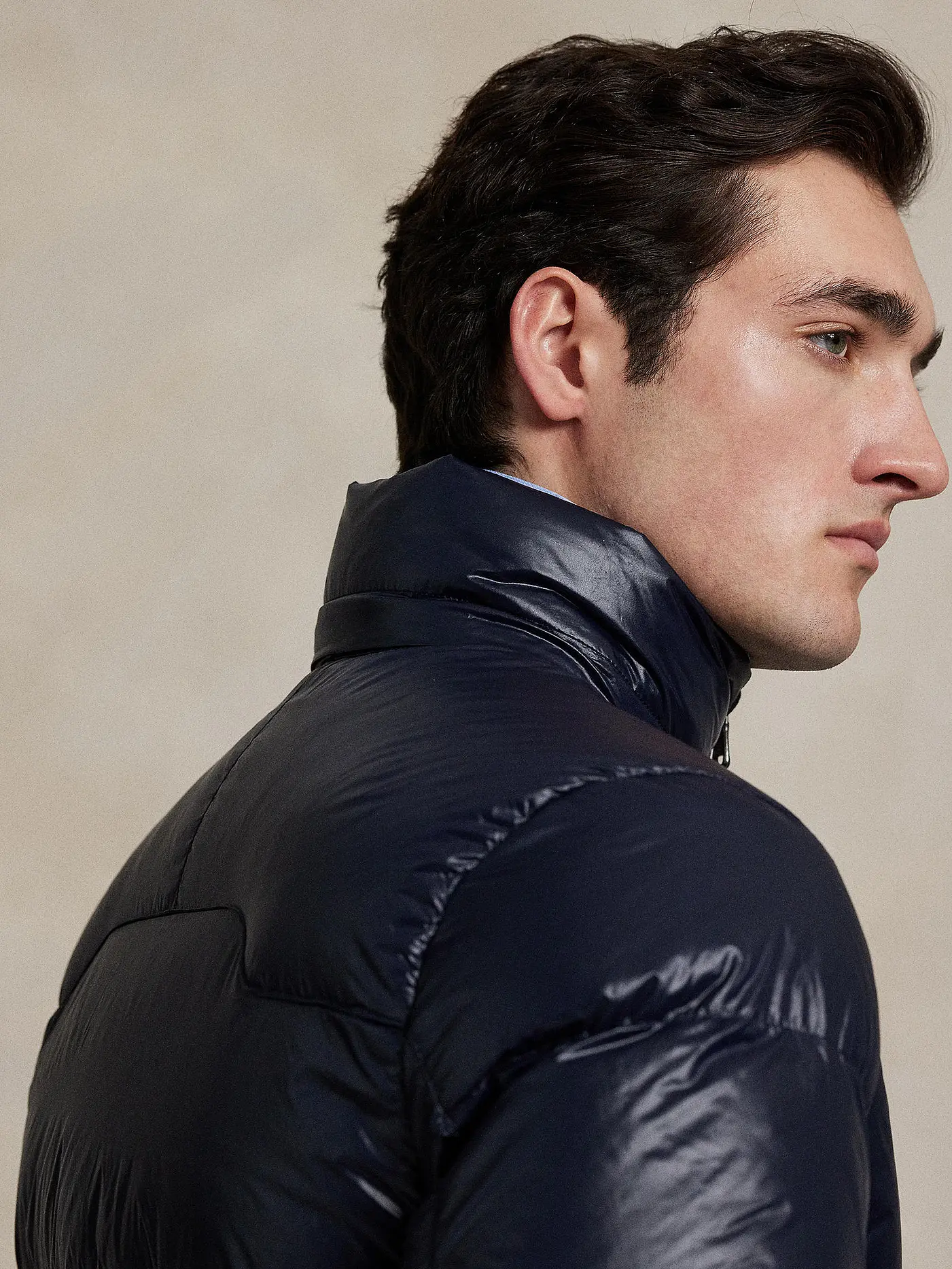 POLO RALPH LAUREN | Daunensteppjacke GORHAM GLOSSY | dunkelblau