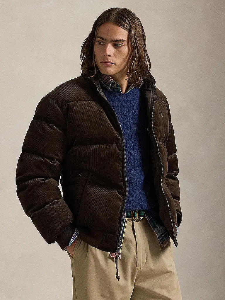 POLO RALPH LAUREN | Daunensteppjacke | Braun