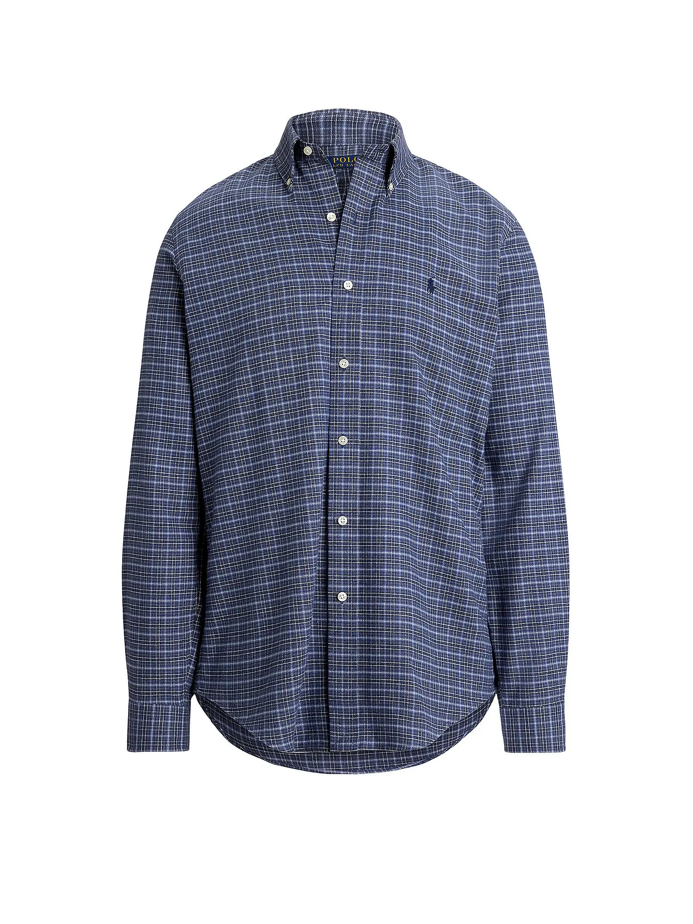 POLO RALPH LAUREN | Flanellhemd Regular Fit  | dunkelblau