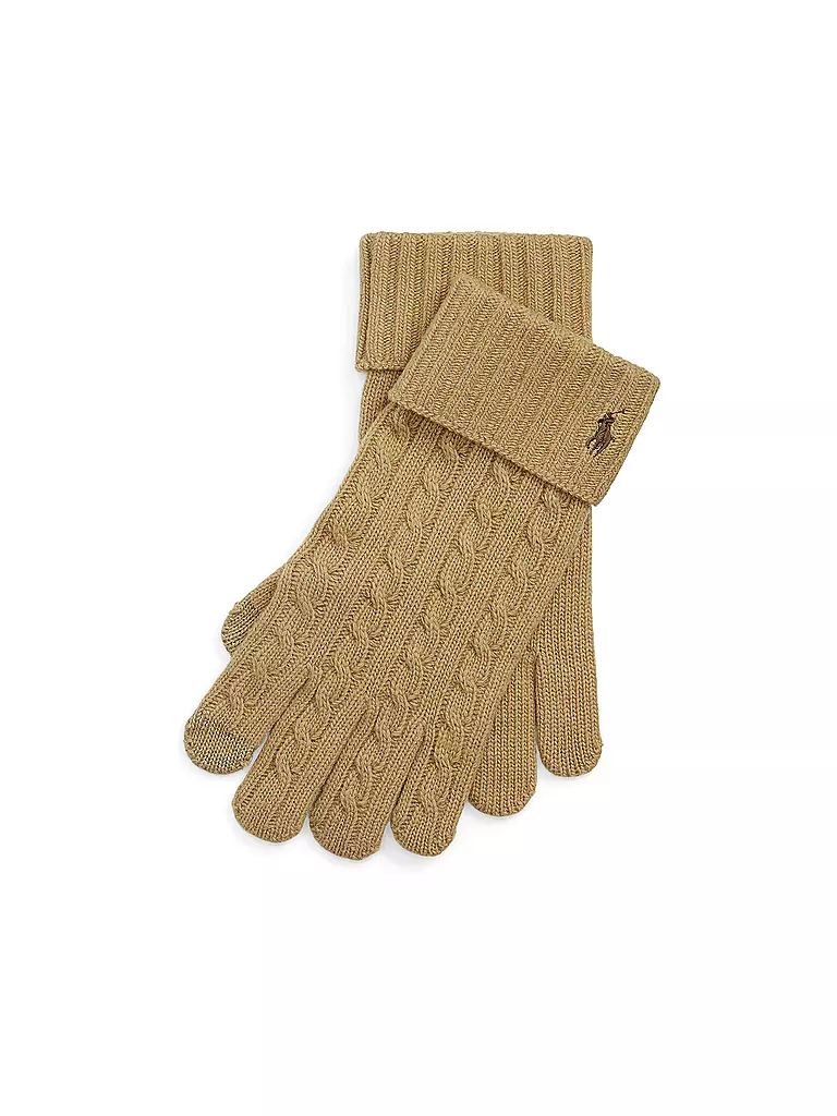 POLO RALPH LAUREN | Handschuhe Touchscreen | beige