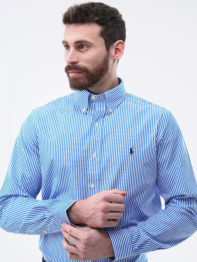 POLO RALPH LAUREN | Hemd Custom Fit  | hellblau