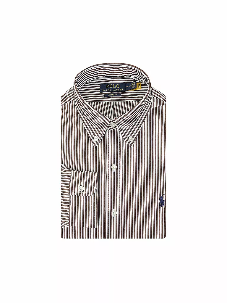POLO RALPH LAUREN | Hemd Custom Fit | braun